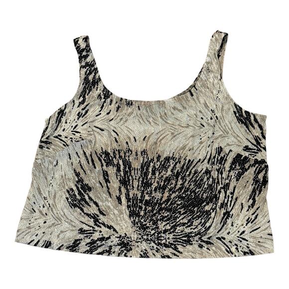 Alex Evenings Women's Plus Size Jacket and Scoop Tank Top Twinset size 3X - Picture 4 of 11